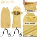 Docio Dog Sweater - Soft & Warm Spring T-Shirt Coat for Small Dogs & Cats - Yellow (1 Pack) - Buy Online on GoSupps.com