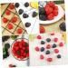 HOMSFOU 200 Pcs Simulation Raspberry Small Christmas Decor Fruitful Mini Fake Fruit Photo Prop Raspberry Kids Fruit Model Prop Pvc Raspberry Vegetable Props Plant Food Decorate Soft Pvc - Buy Online on GoSupps.com