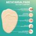 Welnove Ball of Foot Cushions - 6 Pairs High Heel Comfort Pads Soft Gel Metatarsal Pads for Women Anti-Slip Foot Inserts for Pain Relief & All-Day Comfort - Buy Online on GoSupps.com