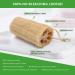 Organic Natural Bath Loofahs 6 Pack for Men and Women - Exfoliating Body Scrubber Sponges for Deep Cleaning - Includes 2 Wall Hooks - Buy Online on GoSupps.com