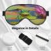 Cute Frog Print Sleep Eye Mask | Soft Eye Cover for Travel & Naps | Perfect for Women & Men - Shop Now - Buy Online on GoSupps.com