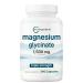 Triple Strength Magnesium Glycinate 1 500mg Per Serving 240 Capsules | 500mg Per Capsule | Easily Absorbed Chelated Magnesium + Elemental Form | Healthy Muscle Bones & Mood Support | Non-GMO