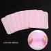 540Pcs Nail Polish Remover Lint Free Pads - Pink Cotton Wipes for Nail Care & Eyelash Extension Cleaning - Buy Online on GoSupps.com