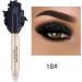 Eye Shadow Sticks Set | Makeup Eyeshadow Pencil Crayon 6 Colors | Long Lasting Natural Eye Shadow Highlighter Stick for Women Daily Use and Pochy C(13# 18#) - Buy Online on GoSupps.com