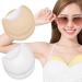 4 Pieces Reusable Castor Oil Pack Kit - Breast Pads & Muscle Pain Relief Wraps (White + Khaki) - Eco-Friendly & Comfortable - Buy Online on GoSupps.com