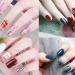 Niceneeded Nail Art Stamping Kit - 4 Pcs Flower Pattern Plates Stamp & Scraper for DIY Nail Decoration | International Shipping - Buy Online on GoSupps.com