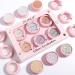 Folk Rose VolksRose Cream Eyeshadow High Pigment Velvety soft formula longlasting and creasefree buildable color easy to apply with fingers perfect for professional makeup 6 shades C1 - Buy Online on GoSupps.com