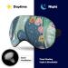 LynaRei Vintage Cactus Flower Sleep Mask - Multicolored Succulents Blindfold for Full Night's Sleep and Travel - Buy Online on GoSupps.com