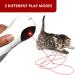 PetSavvyy Cat Laser Toy Automatic Portable Interactive Toy for Indoor Cats - Auto ON/OFF with Timer 3 Modes + 5 Angle Adjustable Height Silent Motor USB Powered/Batteries - Buy Online on GoSupps.com