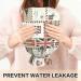 Naanle London Letter Heat Bottle - 1L Transparent Hot Water Bottle for Bed Hand & Feet Warmer | Pain Relief & Cold Therapy - Buy Online on GoSupps.com