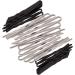 Topkids Accessories 24pc Bright Coloured Kirby Grip Hair Clip Bobby Pins Simple Clips For Everyday Use For Women & Men Girls & Boys Unisex Hair Pins (Black & White) - Buy Online on GoSupps.com