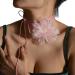 Oralgos Retro Flower Collar - Unique & Stylish Jewelry Choker Chain for Parties & Gatherings - Buy Online on GoSupps.com