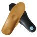Thin Leather Insoles for Men Shoe Pads Orthotic Insoles for Flat Feet Plantar Fasciitis Shoe Replacement Soles for Arch Support Shoe Liner Cushion Pad for Metatarsal Heel Spurs  Mens 10.5-11 M US Mens 10.5-11 M US Yellow