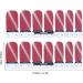 Adhesive Nail Wraps Eco friendly Charming Unique Nail Polish Strip for Salons(20) - Buy Online on GoSupps.com