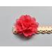 PrettyBoutique Girls Kids Women Chiffon Flower Hair Clip Alligator Clip Party Wedding (7cm Peach) - Buy Online on GoSupps.com