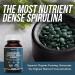 Parry Spirulina Tablets - Certified Organic 360 Tablets for Highest Nutrient Density, Non-Irradiated, 4 Organic Certifications - 90 Servings - Buy Online on GoSupps.com
