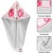 Cherry Hair Towel 2 Pack - Super Absorbent Quick Dry Hair Turbans for Women & Girls | Ideal for Fast Hair Drying - Buy Online on GoSupps.com