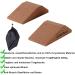 Purchase Wadendehner 2 Set - Non-Slip Cork Yoga Blocks for Knee & Leg Extensions | Ideal for Stretching & Mobilization | International Shipping Available - Buy Online on GoSupps.com