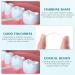 Buy Double-Sided Dental Floss Picks - Disposable Toothpicks with Bristles (80 Count) - Portable & Ideal for International Shipping - Buy Online on GoSupps.com