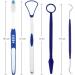 SRV HUB 4-Part Dental Care Set | Oral Cleaning Tools for Kids & Travel | Toothpick Toothed Cleaner Tongue Cleaner & Toothbrush - Buy Online on GoSupps.com
