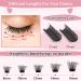 PRO Lash Clusters 72 Pcs 3D Effect DIY Lash Extension 8-16mm Volume Wispy Lashes - Adore 3D Fluffy D-8-16 Mix - Buy Online on GoSupps.com