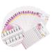 Eyelash Extensions Supplies FADLASH 20Pcs Eyelash Fan Holder Easy Fan Volume Lashes for Storage Volume Fans Graft Eyelashes Make Fans Tools Lash Fan Holder