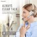 Wireless Bluetooth Headset with Noise Canceling Microphone - Trucker Headset for Office Work & Conference Calls - Buy Online on GoSupps.com