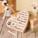 Maitys Pet Memorial Heart Shaped Wood Plaque - Dog Cat Remembrance Sympathy Gift - Buy Online on GoSupps.com