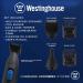 Buy Westinghouse Men's All-in-One Beard Trimmer | Stainless Steel Adjustable Lengths Nose & Ear Trimmer Portable - International Shipping Available - Buy Online on GoSupps.com