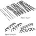 Timeset 29-Part Hair Styling Set - Chignon Bun Maker Hairpins & Elastic Bands for Effortless Hairstyles - Buy Online on GoSupps.com