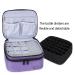 Luxja Nail Polish Carrying Case - Holds 20 Bottles - Portable Organizer Bag for Manicure Set - Purple - Buy Online on GoSupps.com