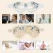 Camellia Cooling Gel Eye Mask Set - Reusable Cold/Hot Compress for Puffiness, Migraine, Dark Circles - 4 PCS - Buy Online on GoSupps.com
