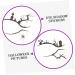 SKISUNO 4 Pairs Eyeshadow Eyeliner Stickers Temporary Eye Makeup Stickers Black Eye Makeup Decals - Buy Online on GoSupps.com