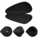 Fomiyes 3-Pack Razor Storage Bag Shock-Resistant Travel Case for Shavers EVA Hard Shell Black 19x9cm - Buy Online on GoSupps.com