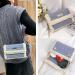 3-Piece Mesh Clear Plastic Canvas Sheets with Crossbody Clip for DIY Sewing Bag | Embroidery Purse Crafting Supplies - Buy Online on GoSupps.com