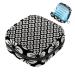 Storage bags for women's bandages black and white simple cherry blossom pattern portable menstrual insert panty lips tampons women's bandages storage holder for women school office multi -colored 02