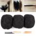 AIXI 100% Real Human Hair Afro Kinkys Bulk 6 Inch 3 Packs 150G for Dreadlock Extensions - Handmade, Permanent, Can Be Dyed and Bleached - Free Needles and Comb Included - Buy Online on GoSupps.com