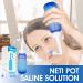 Neti Pot Sinus Rinse Kit Ankrista 300ml Neti Pot Sinus Rinse Kit with 40 Packets Nasal Wash Salt Nasal Sinus Rinse Kit for Kid & Adult - Buy Online on GoSupps.com