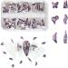 FEIlei Clear Glass Crystal Nail Rhinestones 3D Nail Gems Nail Diamond Mixed Nail Stones - Buy Online on GoSupps.com