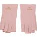 UV Shield Glove Breathable Fingerless Fiber Cotton Nail Lamp Gloves Anti UV Fingerless Gloves Protect Manicure Gloves Manicure Nail Art Dryer Tools(Light pink grey) - Buy Online on GoSupps.com