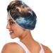 Dog Astronaut Hair Towel 2 Pack - Super Absorbent Quick Dry Hair Turbans for Women & Girls | Head Towel with Button Twisty Wrap - Buy Online on GoSupps.com
