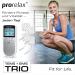 Prorelax Tens/Ems Trio | Electrostimulation Device for Pain Relief Muscle Building & Relaxation | 50 Programs 16 Intensity Levels - Buy Online on GoSupps.com