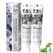 2PCS Hydroxyapatite Toothpaste 7.5 for Enamel Protection Fluoride-Free Toothpaste for Sensitive Teeth Fresh Breath Mild Mint Flavor 4.23 oz