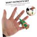 HOOTNEE Irish Festival Pendant Metal Key Ring Party Hanging Ornament Party Hanging Pendant Backpack Patrick Green 8x3.5cm - Buy Online on GoSupps.com