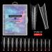 JINLAIJU False Nails Dual-Nail Forms Nail Gel Forms Clear Nail Extension Tips Extension Gel Dual-Nail Forms False Nails Manicure Tool for DIY - Buy Online on GoSupps.com