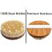Natural Bristle Dry Brush Set for Exfoliating & Lymphatic Drainage | Anti-Cellulite Massager & Exfoliating Body Sponge | Includes Travel Bag - Buy Online on GoSupps.com