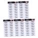Angoily 5pcs Eyebrow Stickers Eyebrow Grooming Shaping Makeup Sticker Imitation Eyebrow Artificial 6d Set