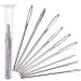 Large Eye Blunt Sewing Needles - 9 Pcs Tapestry Stainless Steel Yarn Knitting Needles 2'', 2.3'', 2.7'' for Crochet Projects
