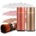 Vtrem 3PCS Kabuki Foundation Brush Retractable Red Black Brown Professional Travel Brushes Blush Foundation brush Makeup Brush Set Blush Brush Red/Black/Brown - Buy Online on GoSupps.com