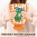 NAANLE Cartoon Krokodil 1L Heat Bottle with Cover - Transparent Hot Water Bottle for Bed Hand and Foot Pain Relief & Heat Therapy - Buy Online on GoSupps.com